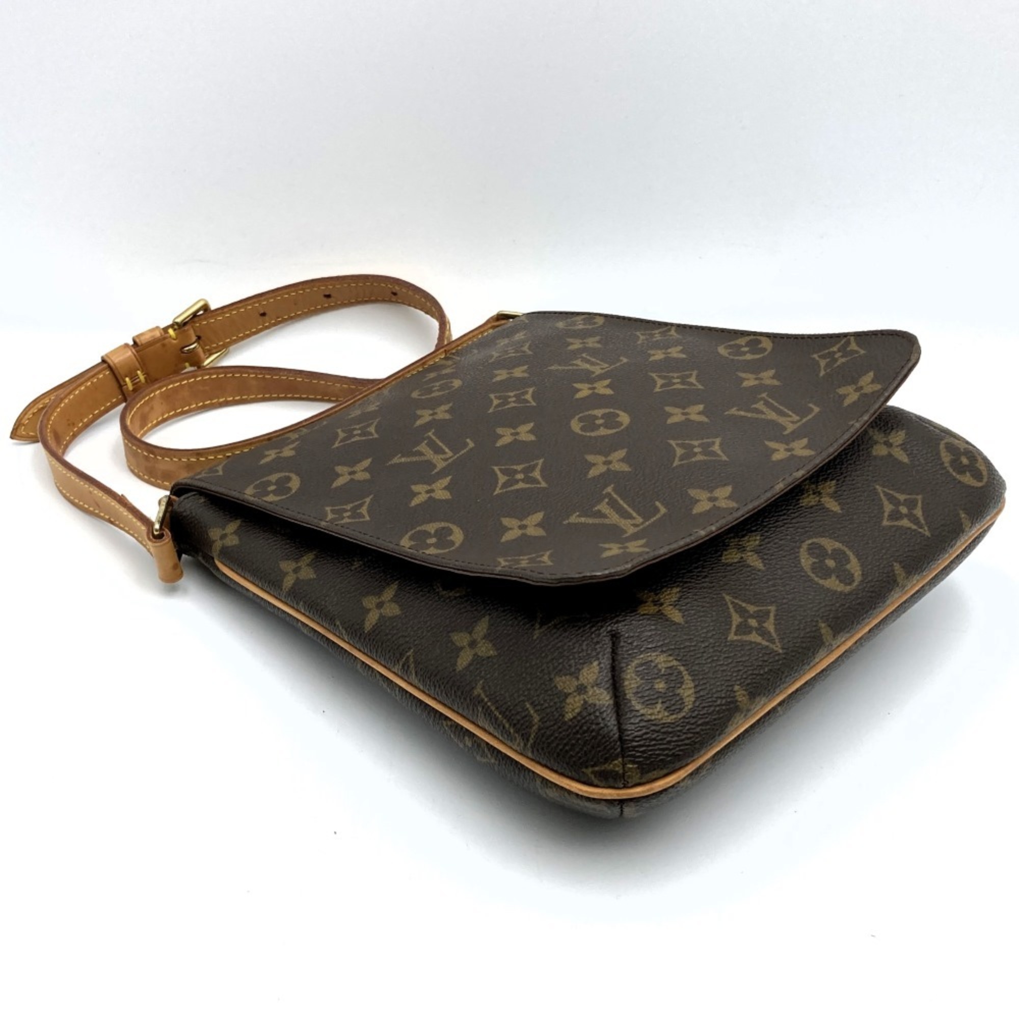 Louis Vuitton M51258 Musette Salsa Short Shoulder Bag Brown Monogram Women's LOUIS VUITTON