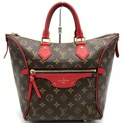 Louis Vuitton M44027 Tournelle PM Tote Bag Handbag Brown Red Monogram Women's LOUIS VUITTON