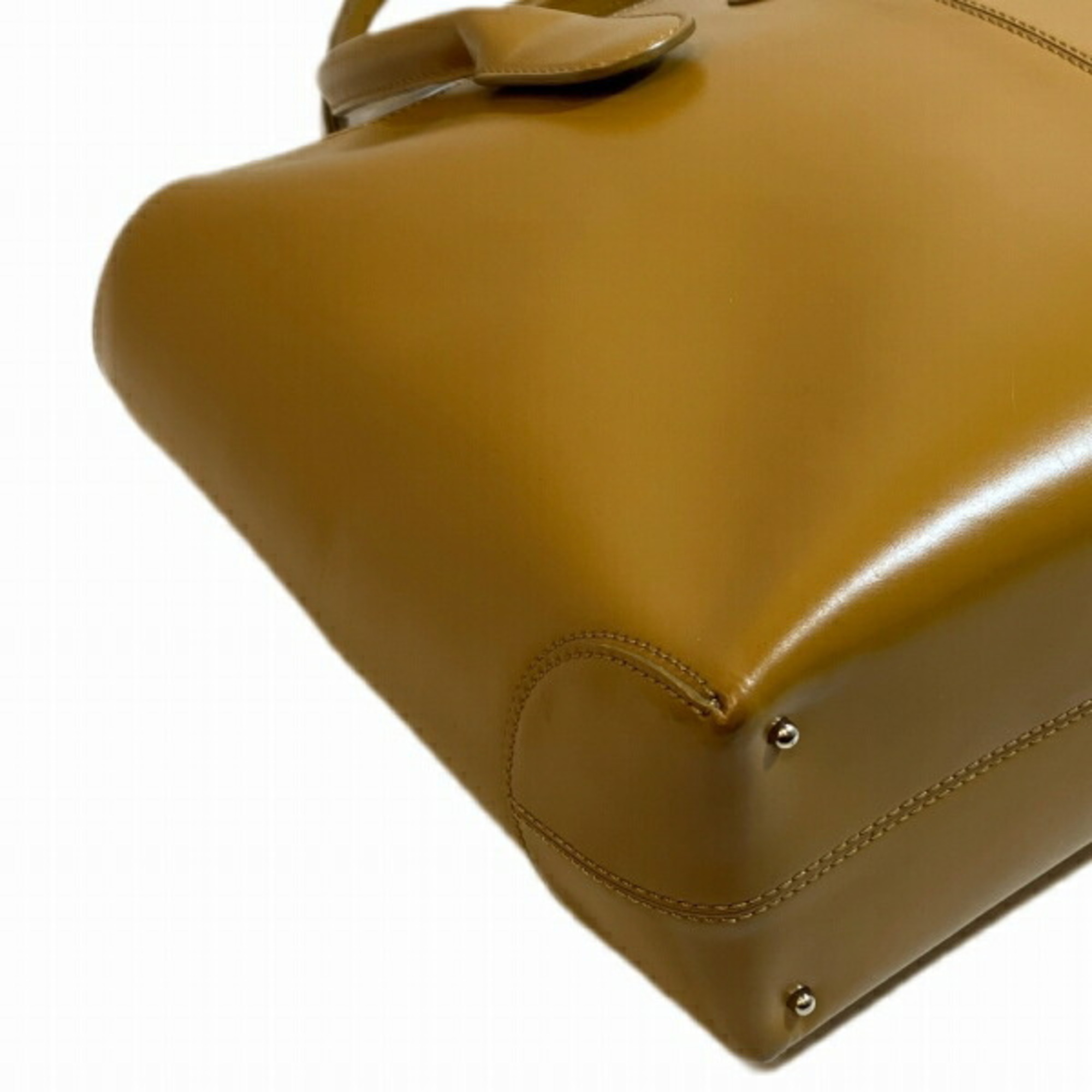 Tod's camel leather bag tote for women