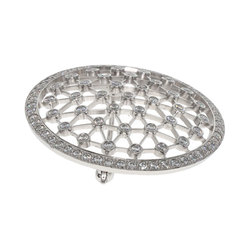 Tiffany Voile Diamond Brooch in Platinum PT950 for Women TIFFANY&Co.