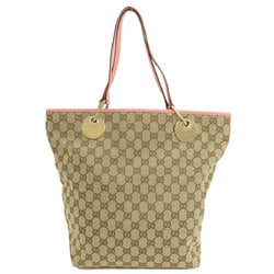 Gucci 120836 GG Pattern Tote Bag Canvas Women's GUCCI