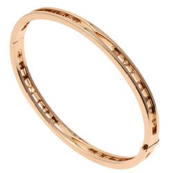 BVLGARI B-zero1 Bangle M Bracelet K18 Pink Gold Women's