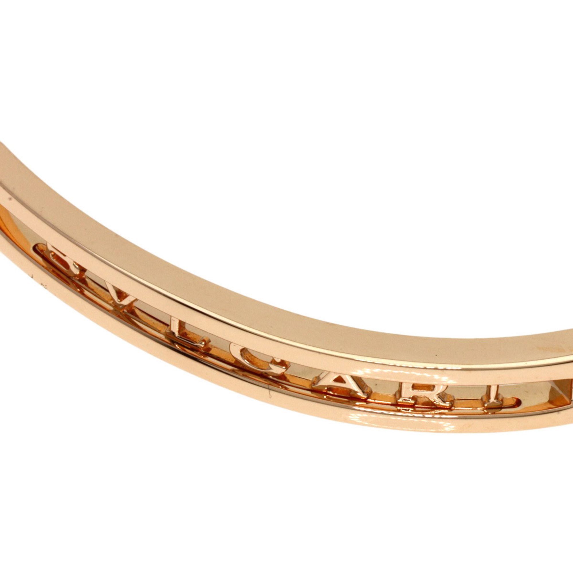 BVLGARI B-zero1 Bangle M Bracelet K18 Pink Gold Women's