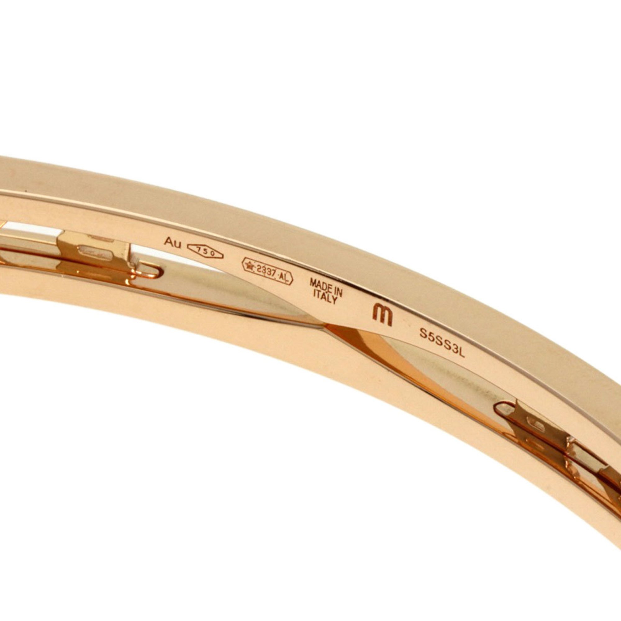 BVLGARI B-zero1 Bangle M Bracelet K18 Pink Gold Women's