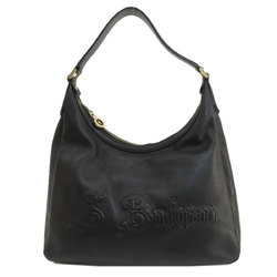 BVLGARI Shoulder Bag Leather Women's