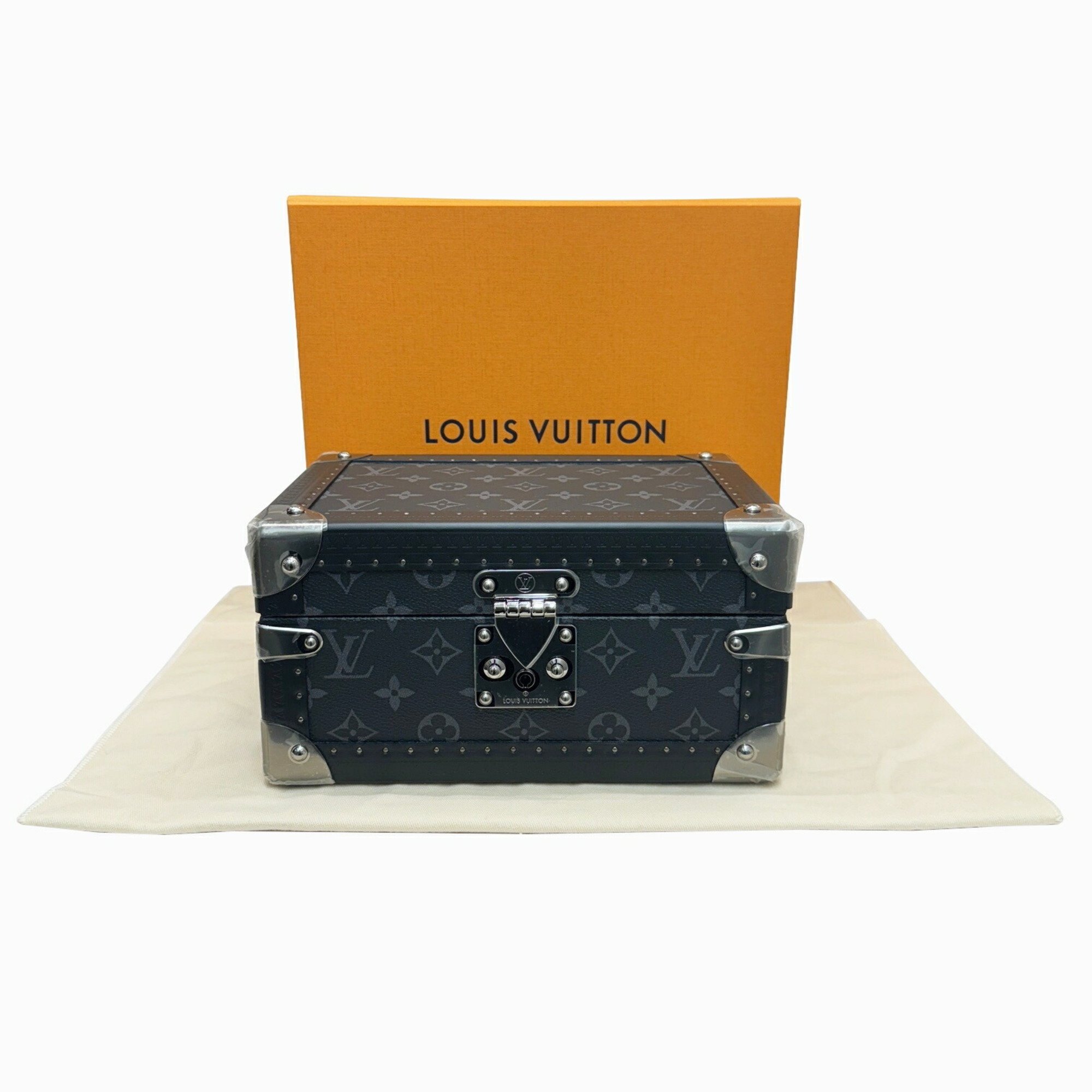 LOUIS VUITTON Louis Vuitton Coffret Tresor 24 Monogram Eclipse M11108 RFID Trunk Case Special Order Men's Women's