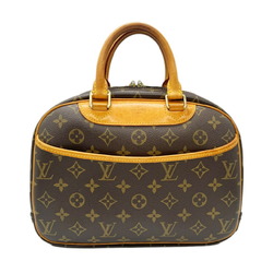 LOUIS VUITTON Louis Vuitton Trouville Monogram M42228 BA1014 Handbag Women's Men's Brown