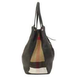 Burberry Tote Bag Leather Women's BURBERRY