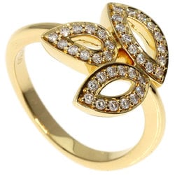 Harry Winston Lily Cluster Diamond Ring, 18K Yellow Gold, Women's, HARRY WINSTON