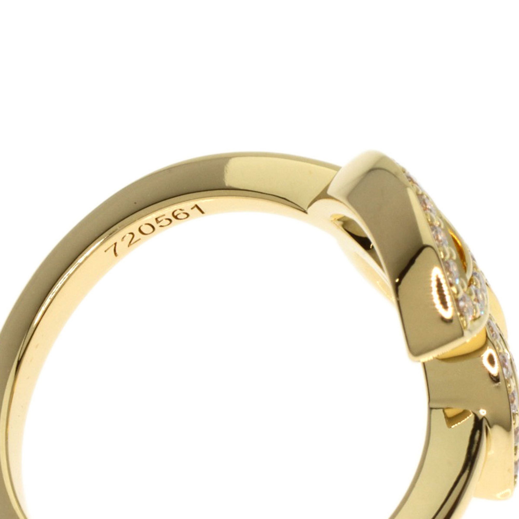 Harry Winston Lily Cluster Diamond Ring, 18K Yellow Gold, Women's, HARRY WINSTON