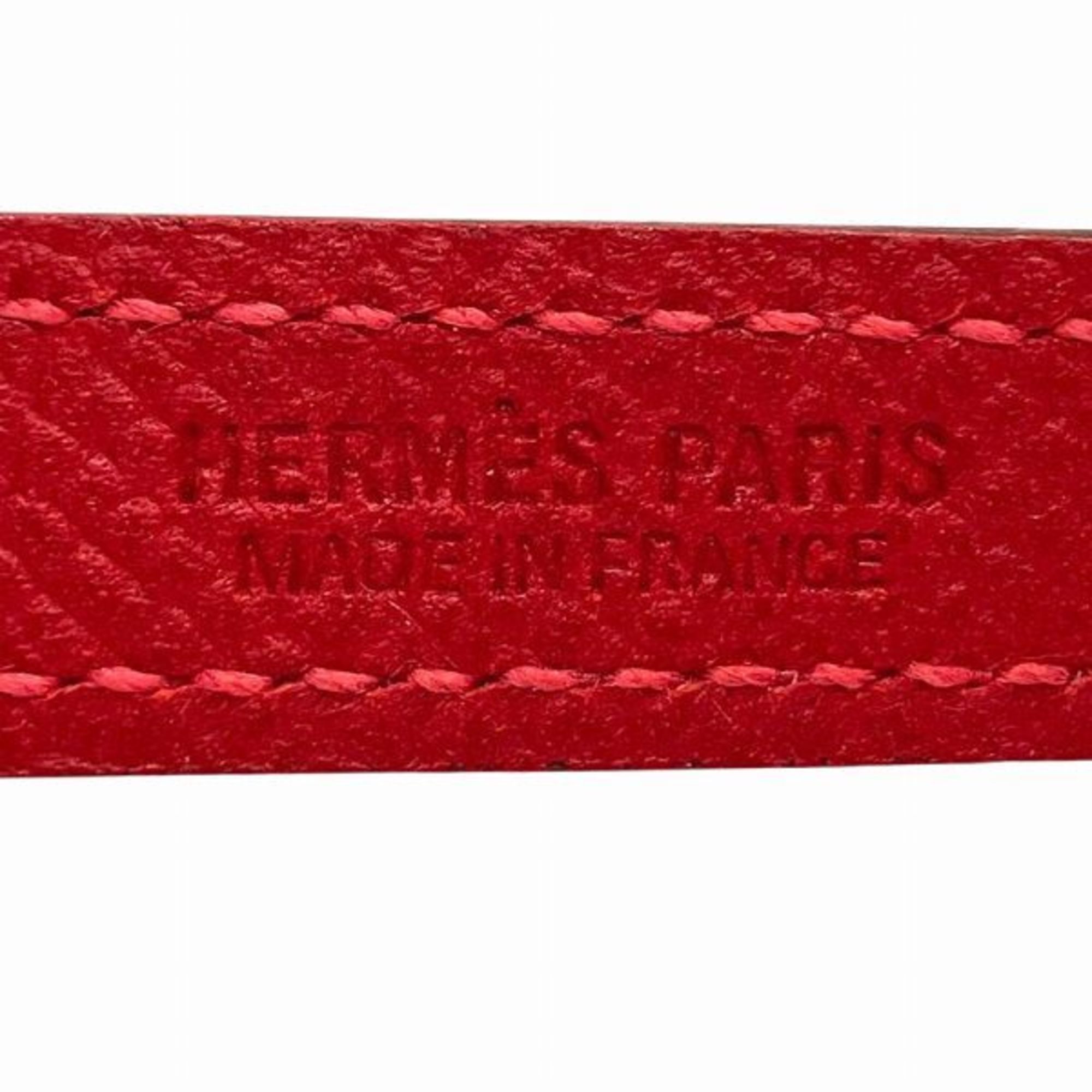 Hermes Pavan □Q H 2-row leather accessory bracelet for women