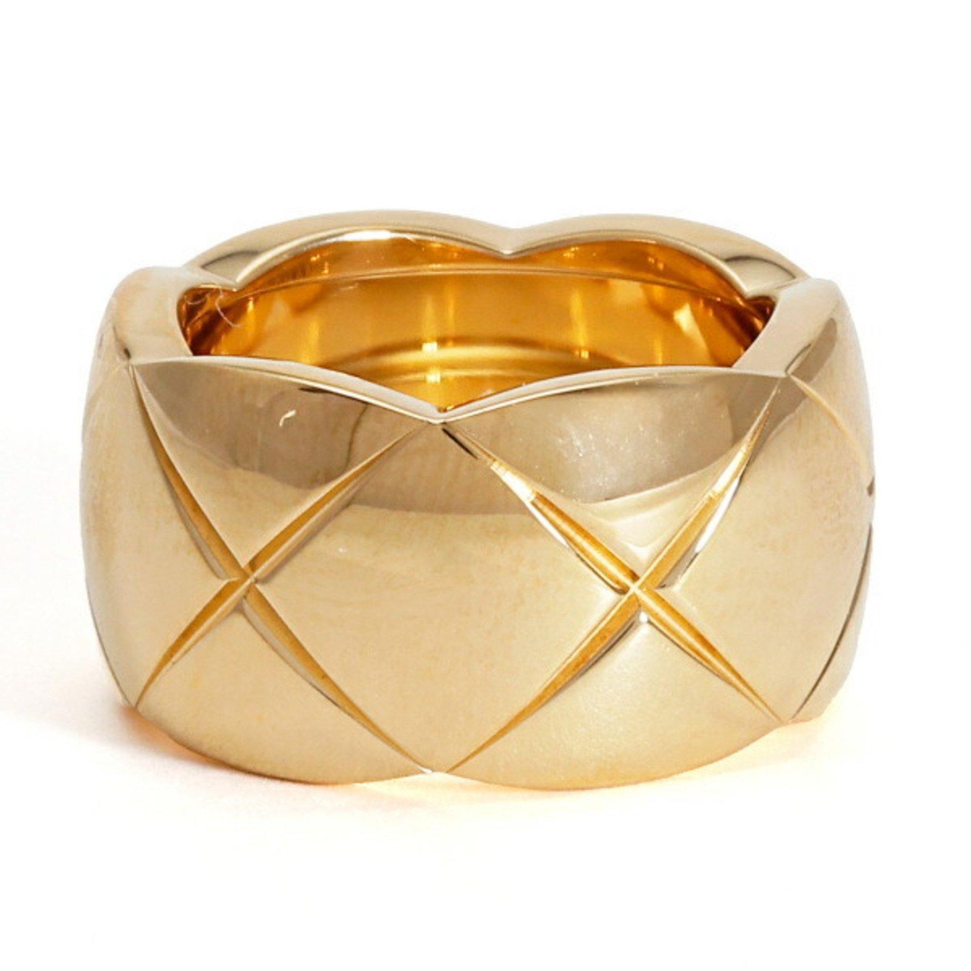 Chanel Coco Crush Large K18YG Yellow Gold Ring