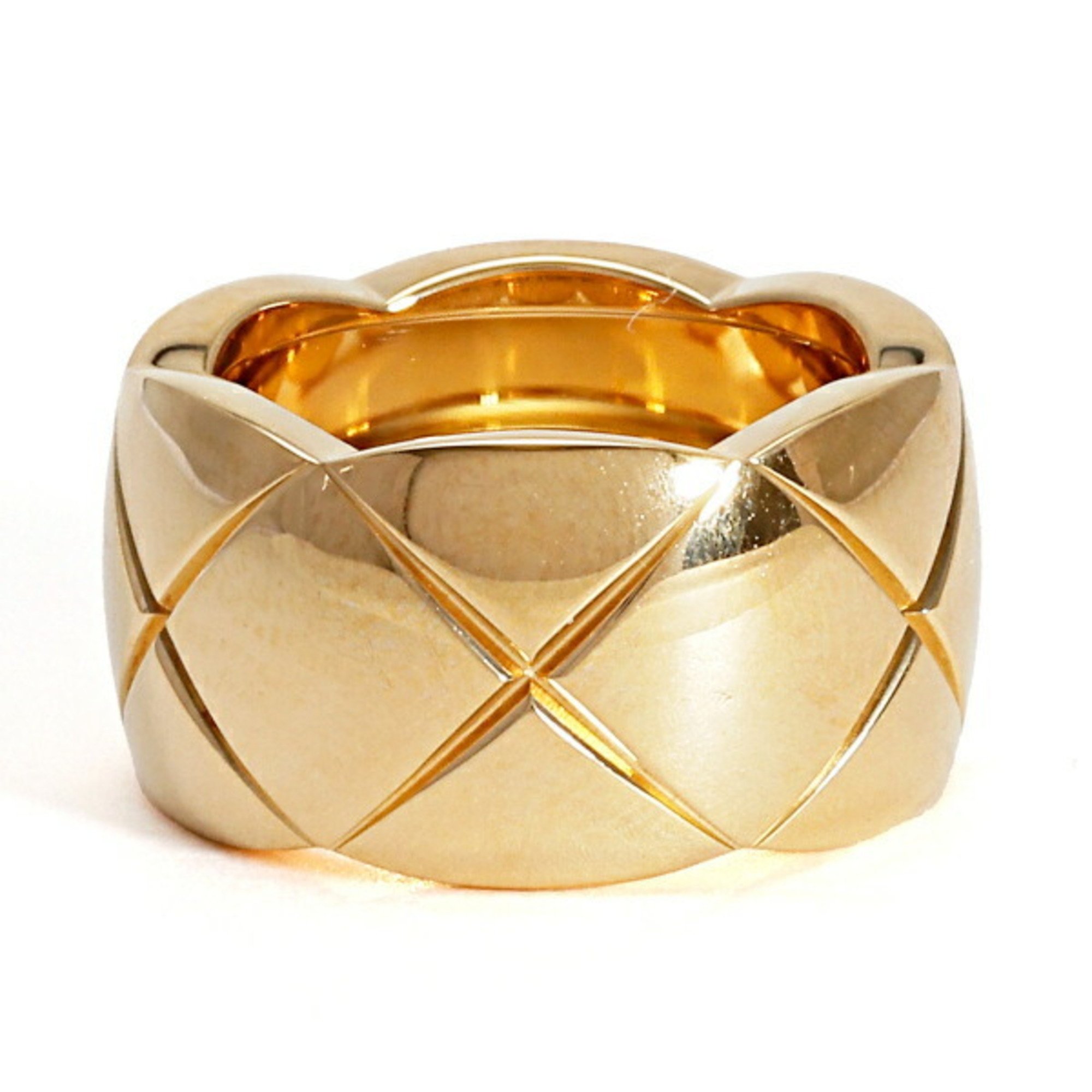 Chanel Coco Crush Large K18YG Yellow Gold Ring