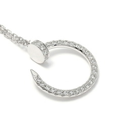 Cartier Juste un Clou K18WG White Gold Necklace