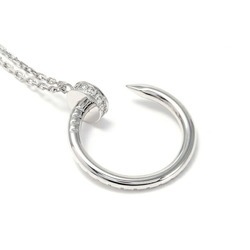 Cartier Juste un Clou K18WG White Gold Necklace