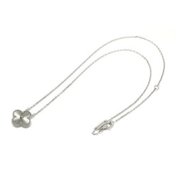 Van Cleef & Arpels Alhambra K18WG White Gold Necklace