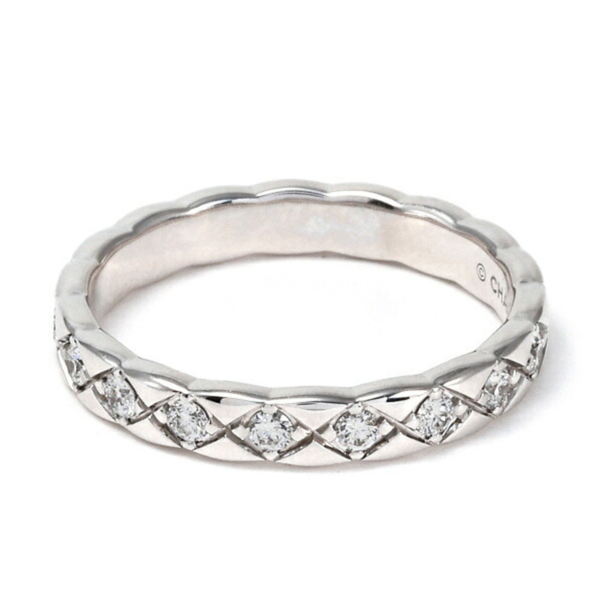 Chanel Coco Crush K18WG White Gold Ring