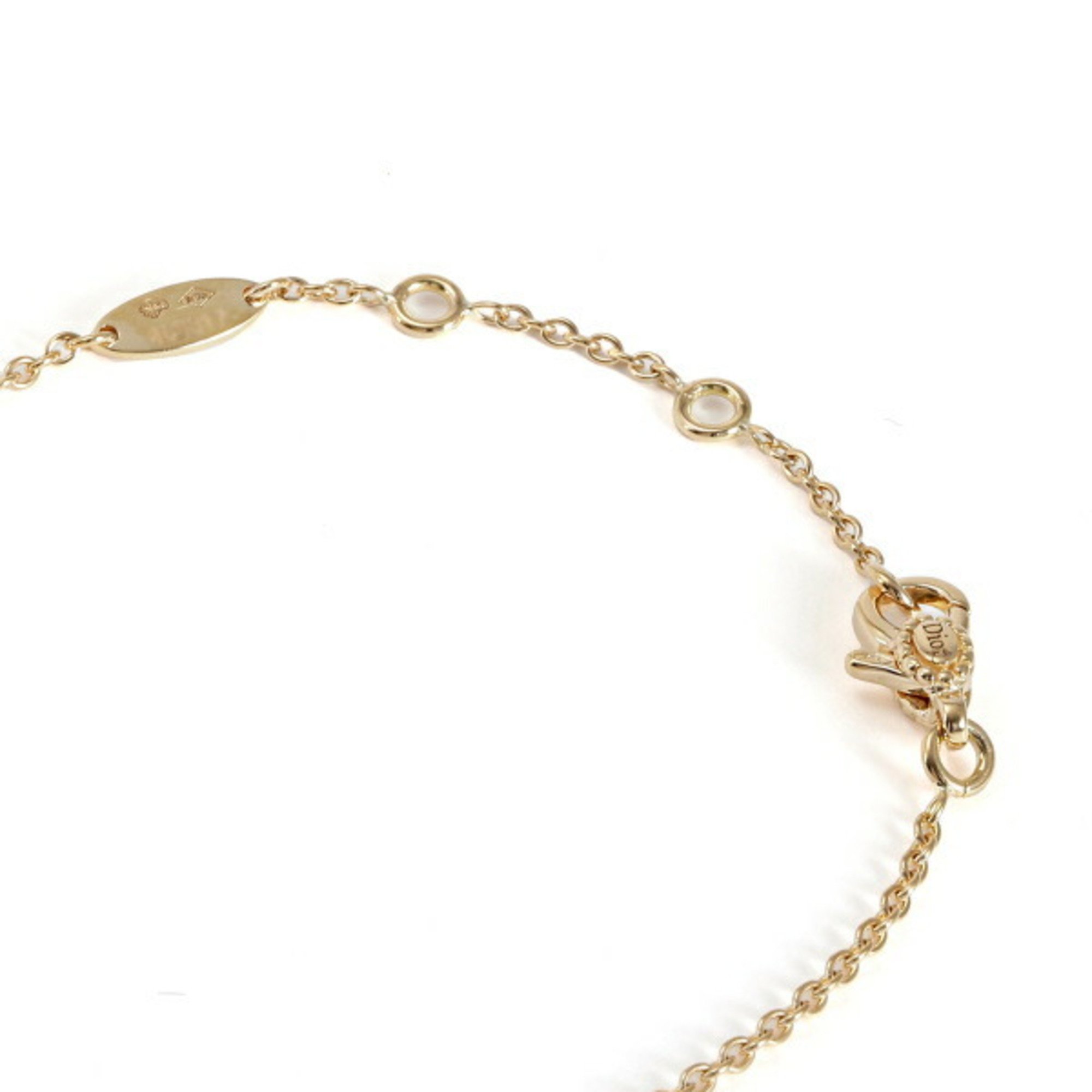 Christian Dior Dior Rose Devant K18YG Yellow Gold Bracelet