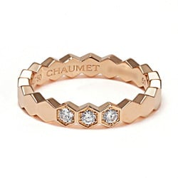 Chaumet Be My Love Honeycomb K18PG Pink Gold Ring