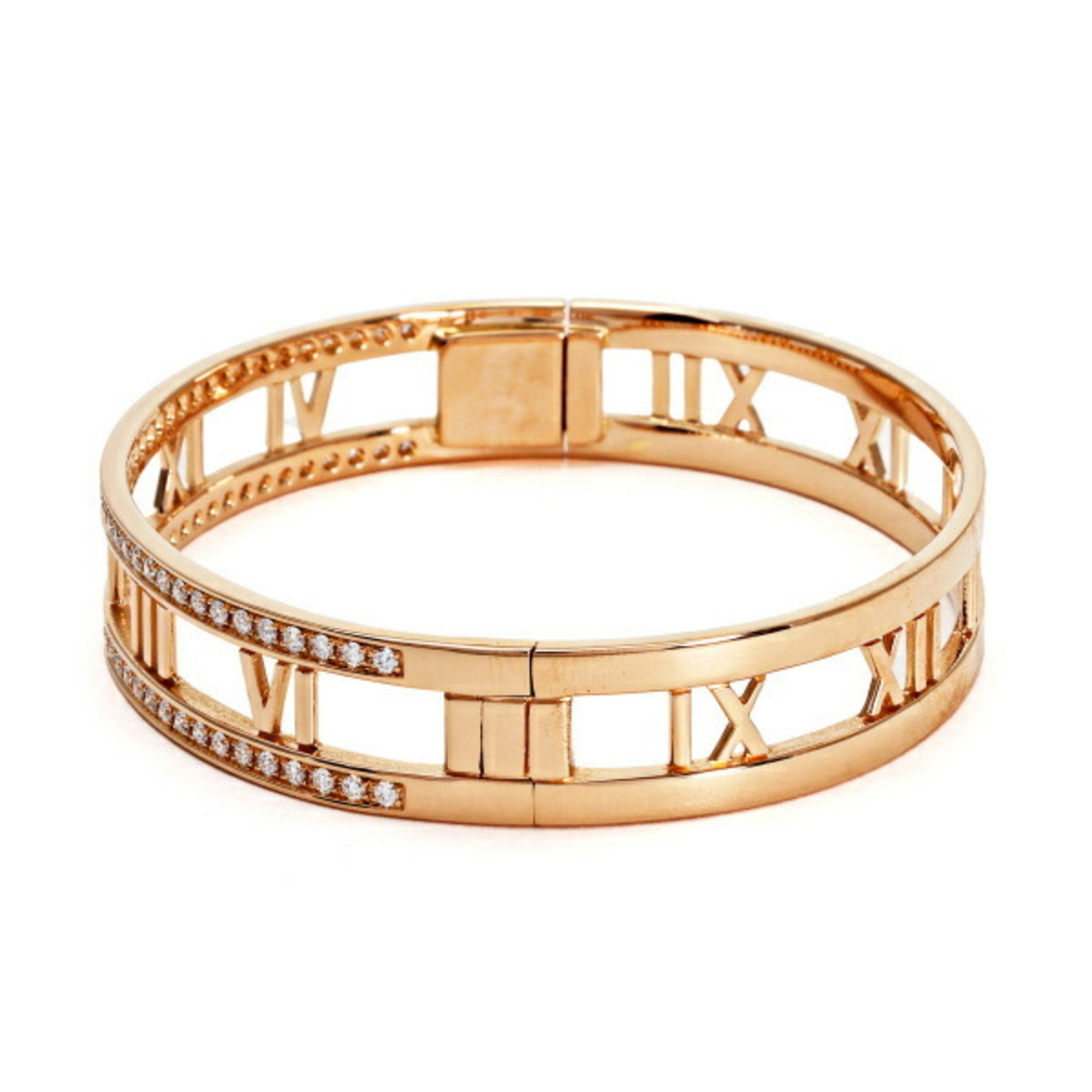 Tiffany Atlas K18PG Pink Gold Bracelet