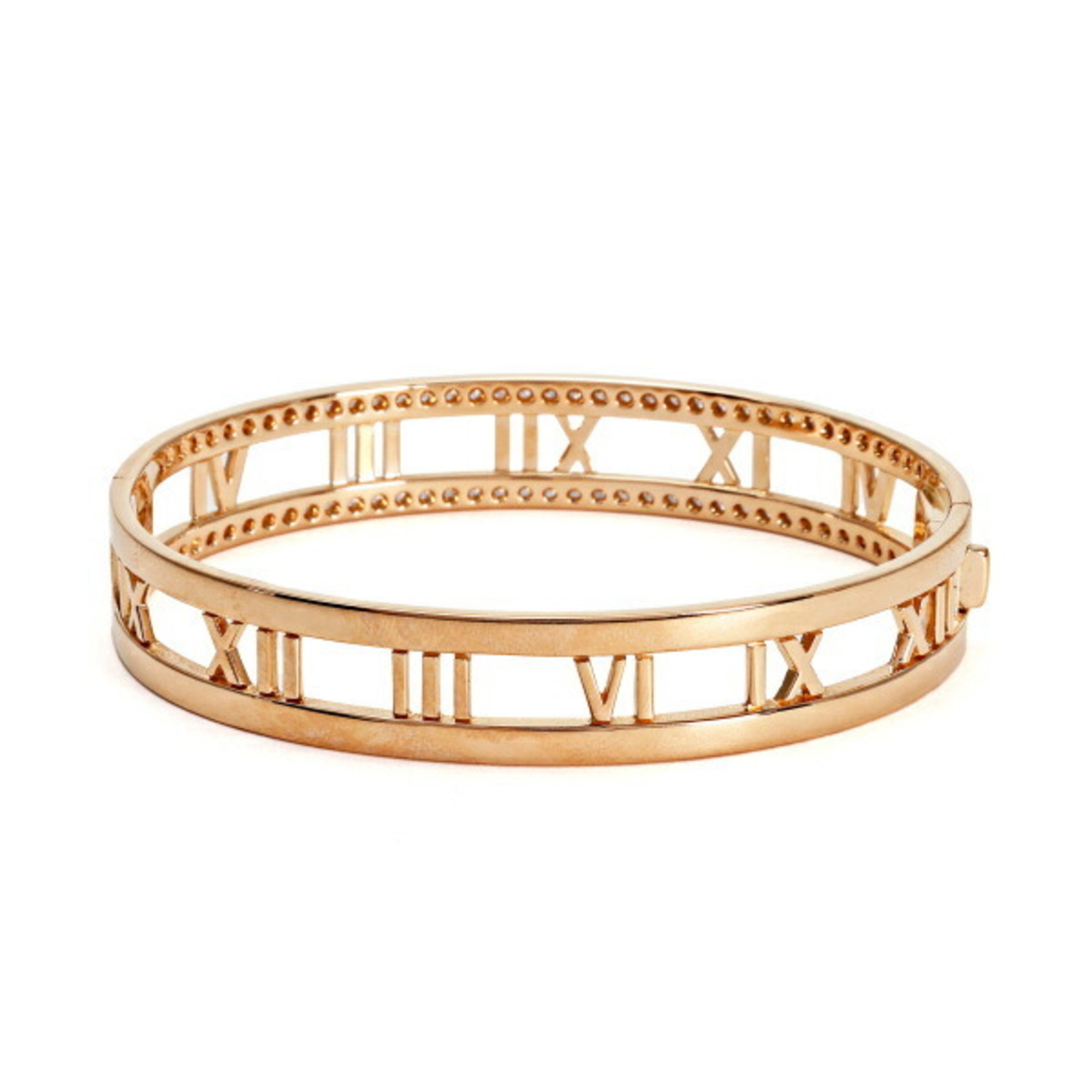 Tiffany Atlas K18PG Pink Gold Bracelet