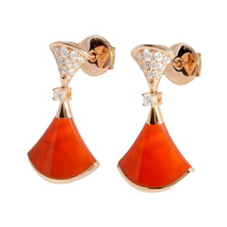 Bvlgari Diva Dream K18PG Pink Gold Earrings