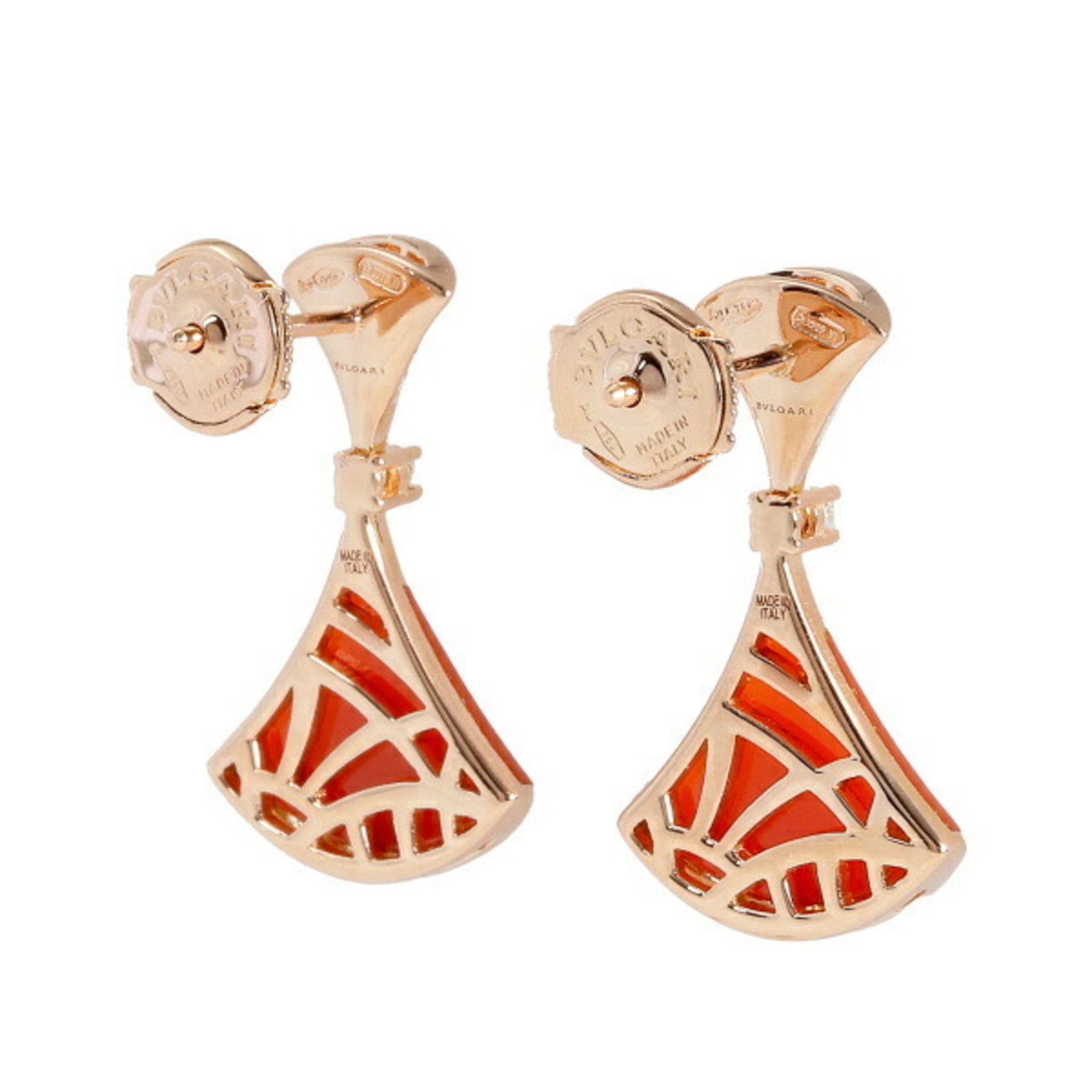 Bvlgari Diva Dream K18PG Pink Gold Earrings