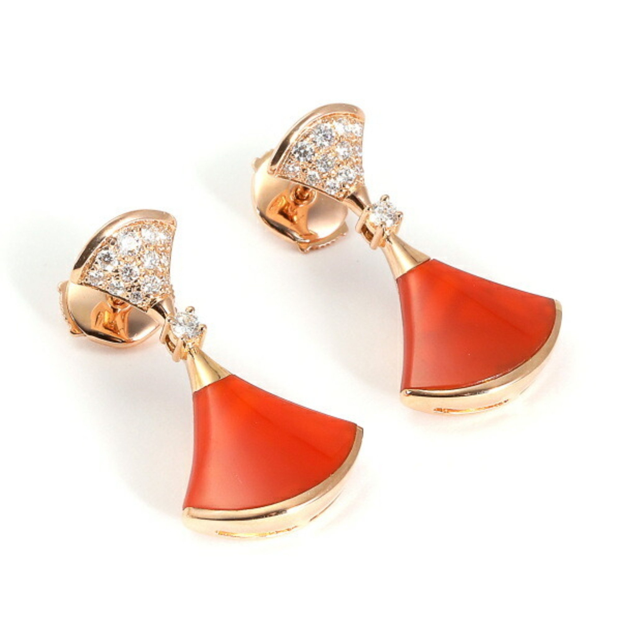 Bvlgari Diva Dream K18PG Pink Gold Earrings