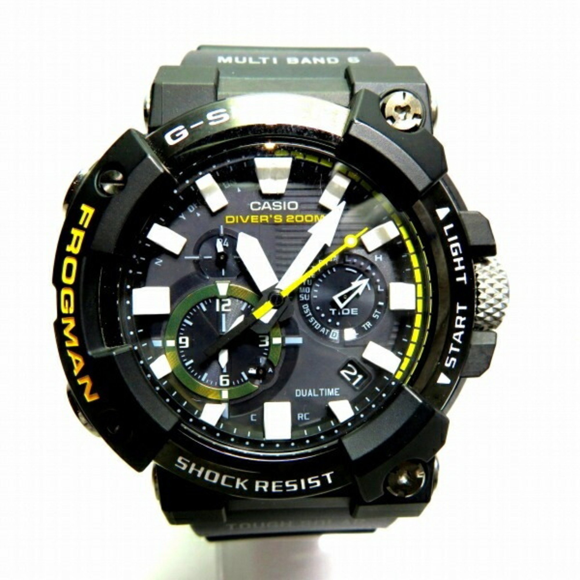 Casio MASTER OF G FROGMAN GWF-A1000-1AJF Radio Solar Watch Men's