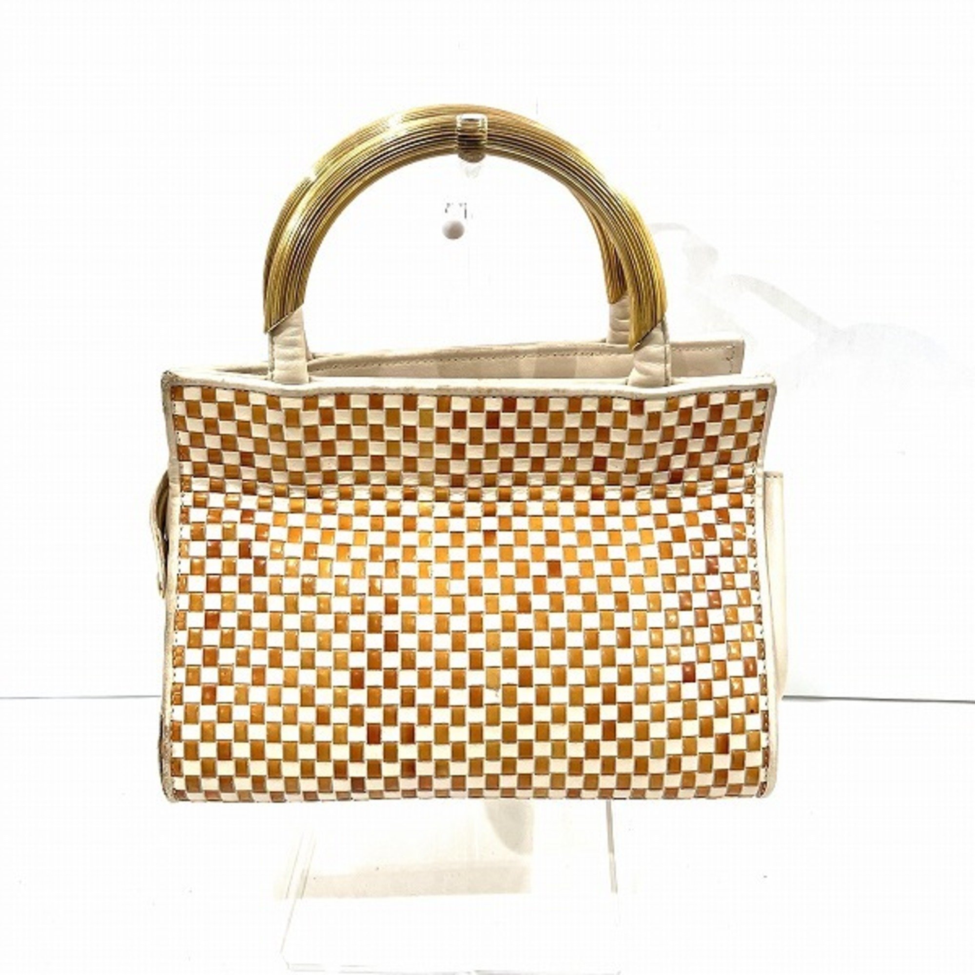 FENDI metal handle bag handbag for women