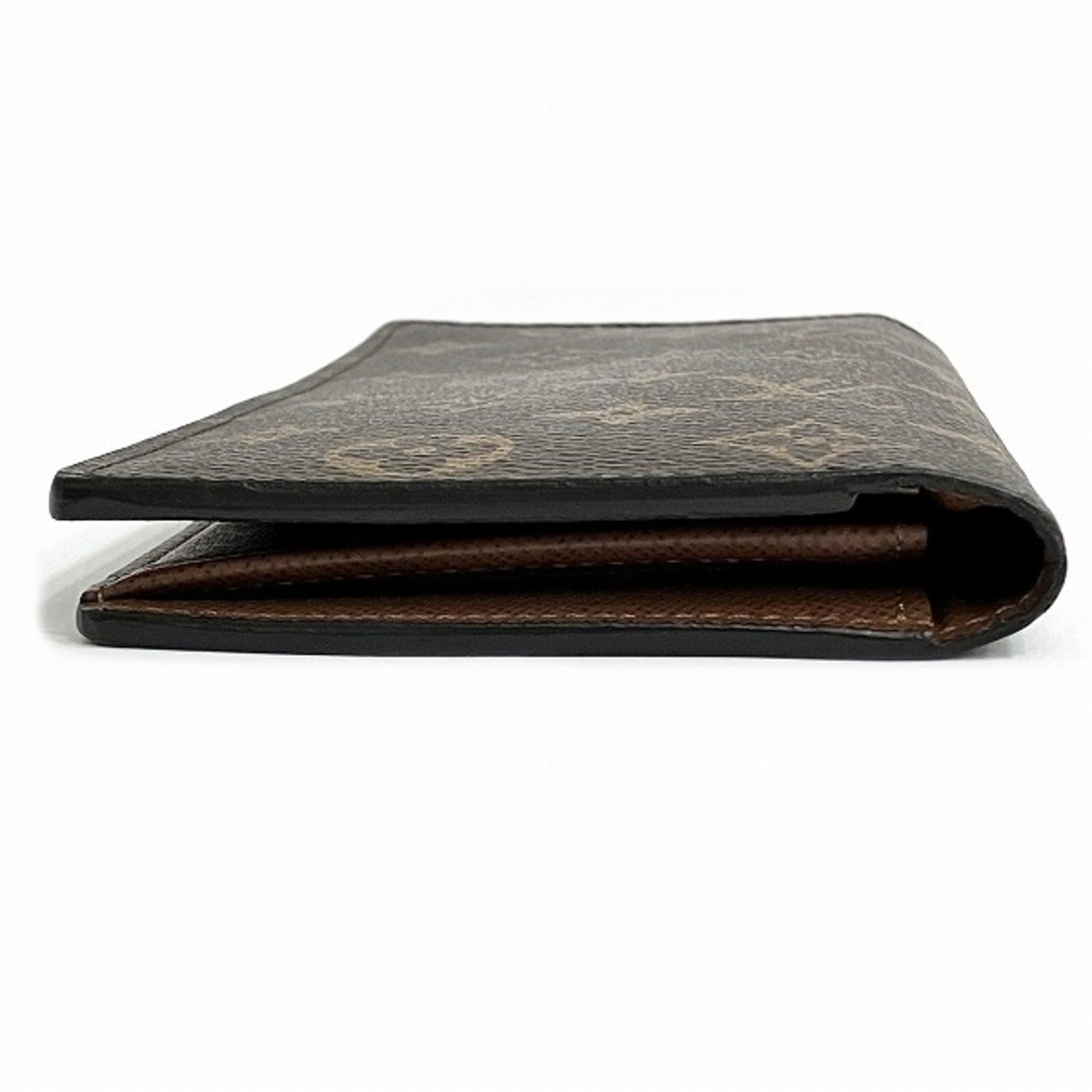 Louis Vuitton Monogram Portefeuille Brazza M66540 Long Wallet Bi-fold Unisex