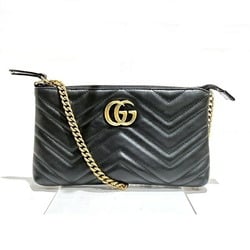 GUCCI GG Marmont Chain Shoulder Bag 443447 Women's