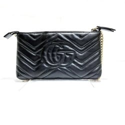 GUCCI GG Marmont Chain Shoulder Bag 443447 Women's