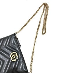 GUCCI GG Marmont Chain Shoulder Bag 443447 Women's