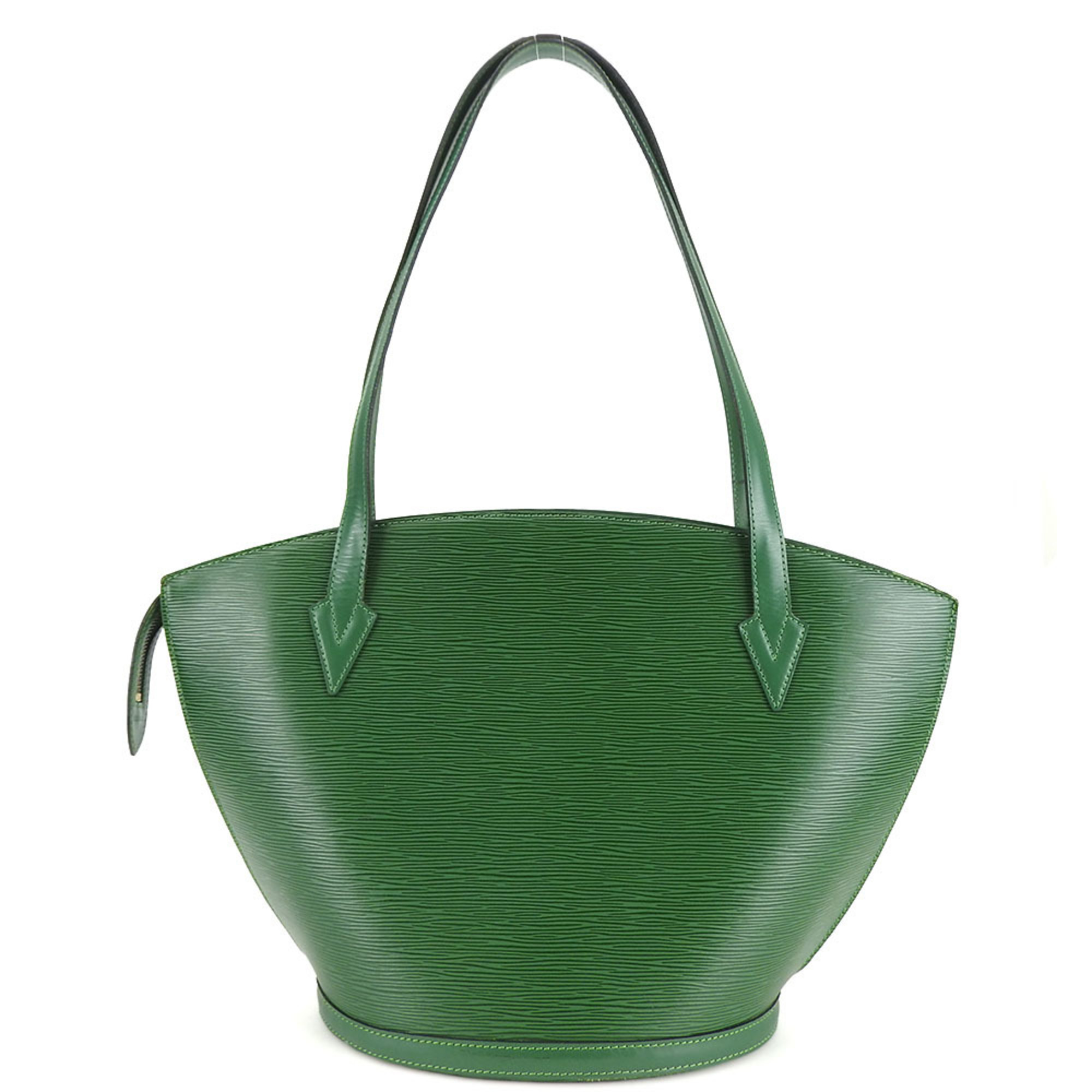 Louis Vuitton Tote Bag Saint Jacques Long Shoulder M52334 Epi Leather Borneo Green Women's LOUIS VUITTON