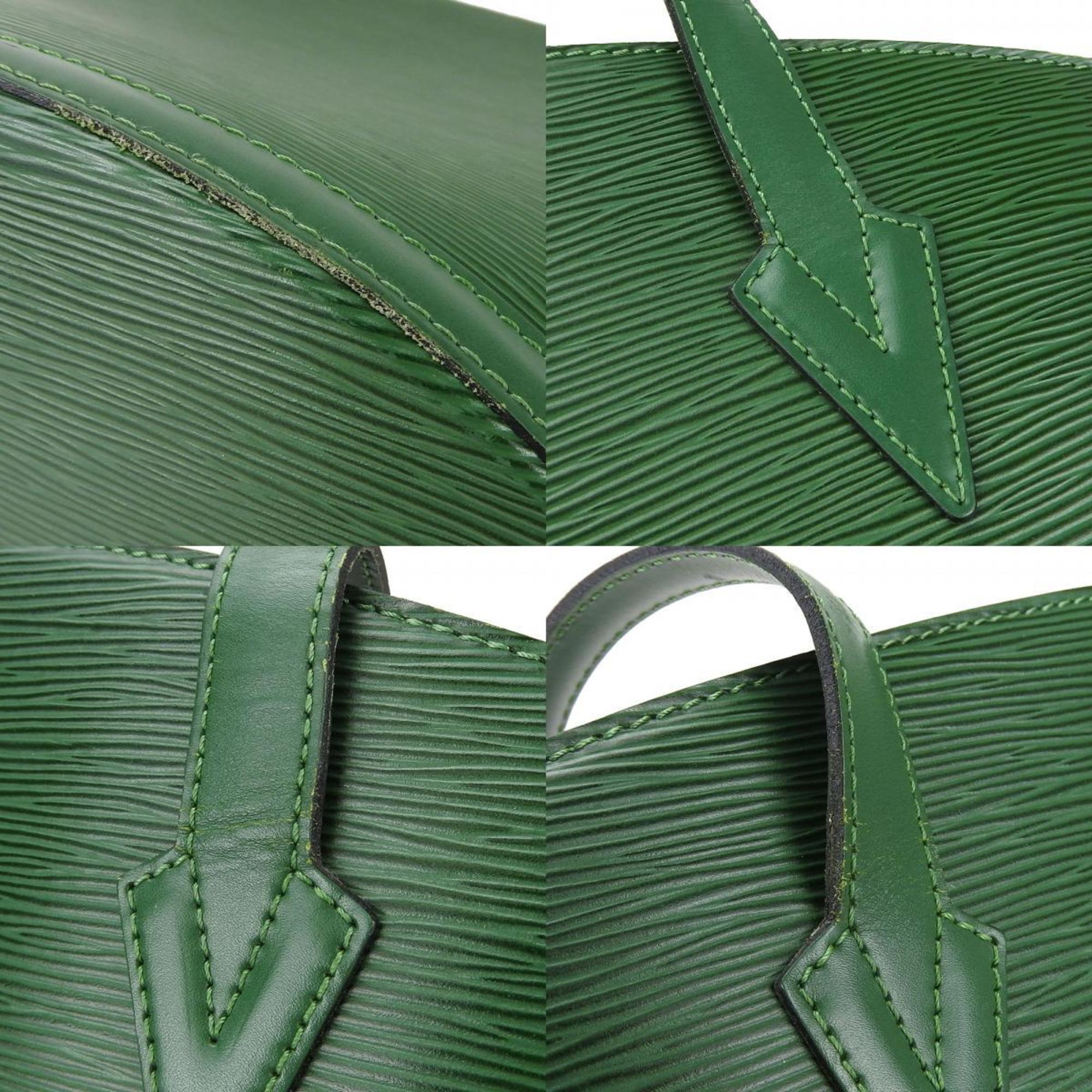 Louis Vuitton Tote Bag Saint Jacques Long Shoulder M52334 Epi Leather Borneo Green Women's LOUIS VUITTON