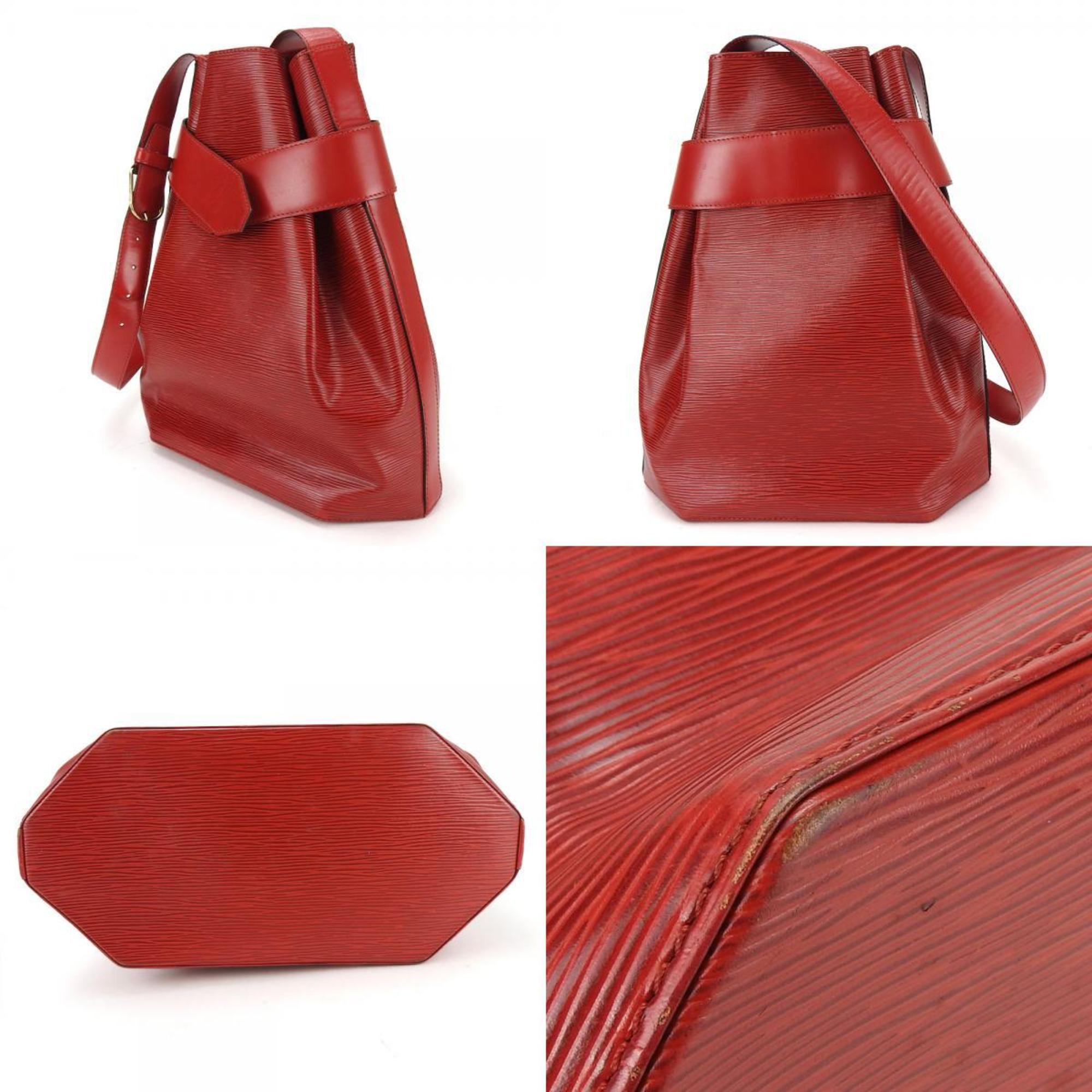 Louis Vuitton Shoulder Bag Sac de Paul Epi Leather Castilian Red Women's LOUIS VUITTON