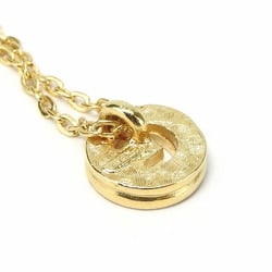 Givenchy Necklace Metal Gold Plated Rhinestones Women's