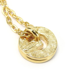 Givenchy Necklace Metal Gold Plated Rhinestones Women's