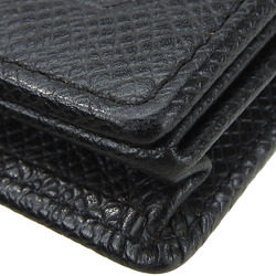 Louis Vuitton Wallet/Coin Case Porte Monnaie Boite M30382 Taiga Ardoise Black Compact Accessory Coin Purse Men's LOUIS VUITTON