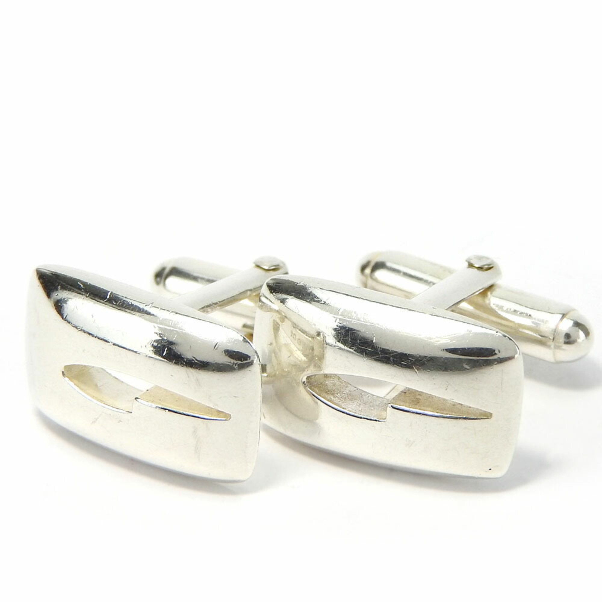 Gucci Cufflinks Silver 925 Approx. 12.0g Men's GUCCI