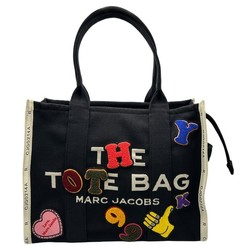 MARC JACOBS Tote Bag The Jacquard Large Men's Women's Patch Black M0017048 001