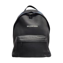 BALENCIAGA EVERYDAY Backpack for Men, Smooth Double Calfskin, Black, 552374