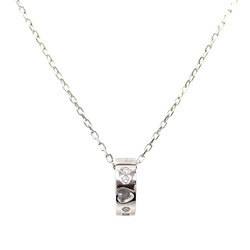 Gucci Icon Amor Diamond Necklace for Women, K18WG, 5.2g, 750, 18K White Gold, 8P