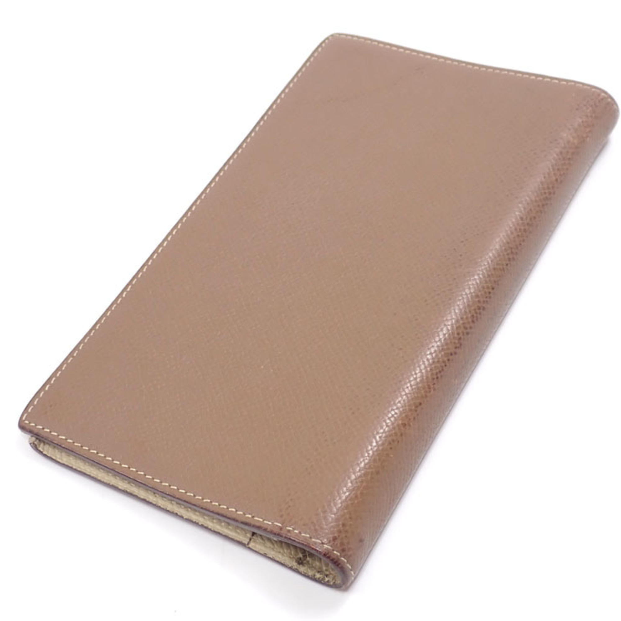 Hermes Agenda Vision Notebook Cover Brown Cushvel □M Stamp Made around 2009 Women's Men's