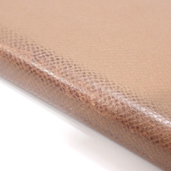 Hermes Agenda Vision Notebook Cover Brown Cushvel □M Stamp Made around 2009 Women's Men's