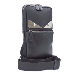 Fendi Bugs Eye Body Bag for Men, Black, Nylon and Leather, 7VZ033