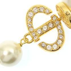 Christian Dior Tribal Earrings for Women Resin Pearl Crystal Metal Faux Tribales