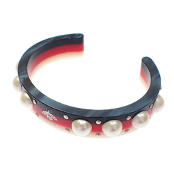 Gucci Bangle Bee Cuff Bracelet for Women Resin Faux Pearl Multicolor