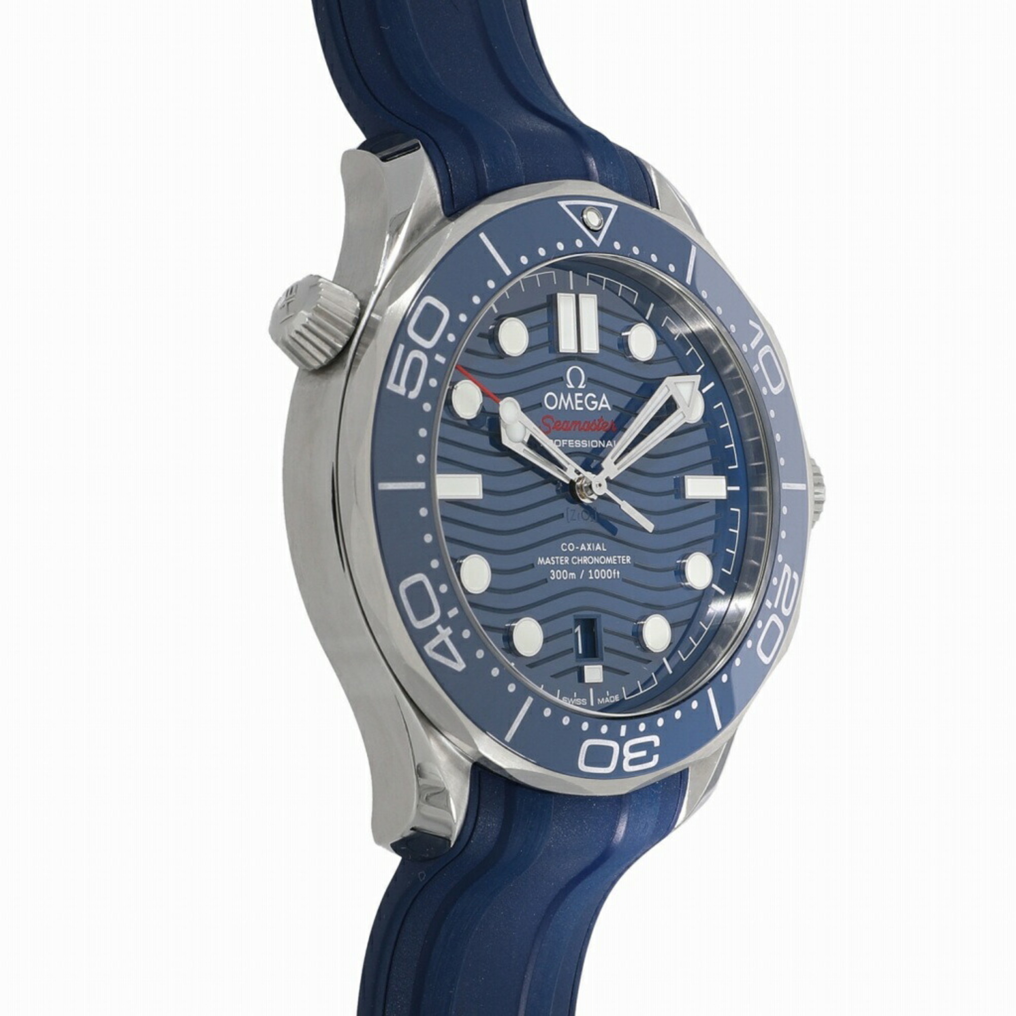 Omega Seamaster Diver 300m Master Co-Axial Chronometer 42mm 210.32.42.20.03.001 Blue Men's Watch